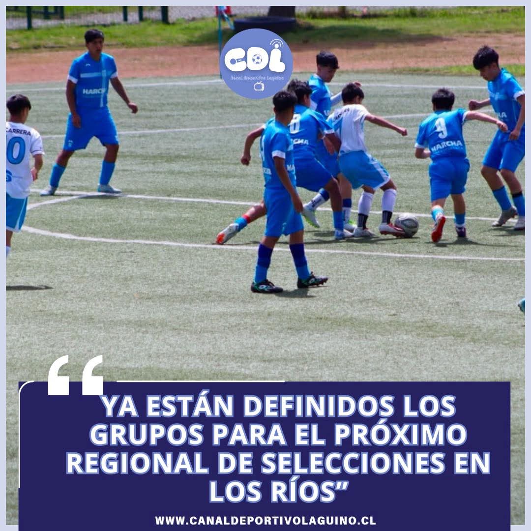 “Ya están definidos los grupos para el próximo Regional de Selecciones en Los Ríos”